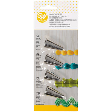 Bicos De Confeitar - Kit Bicos #10, #32, #170, #105 - Wilton
